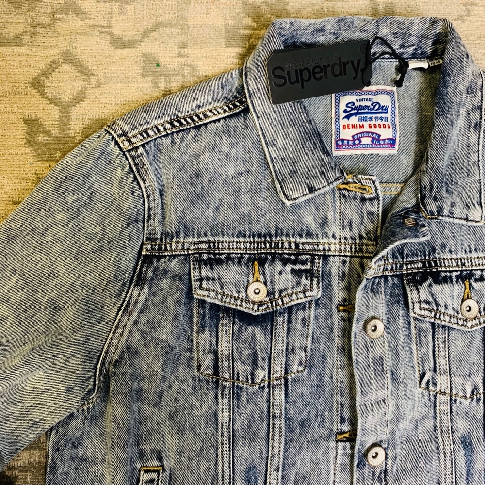 ** SOLD **Denim Jacket by Superdry